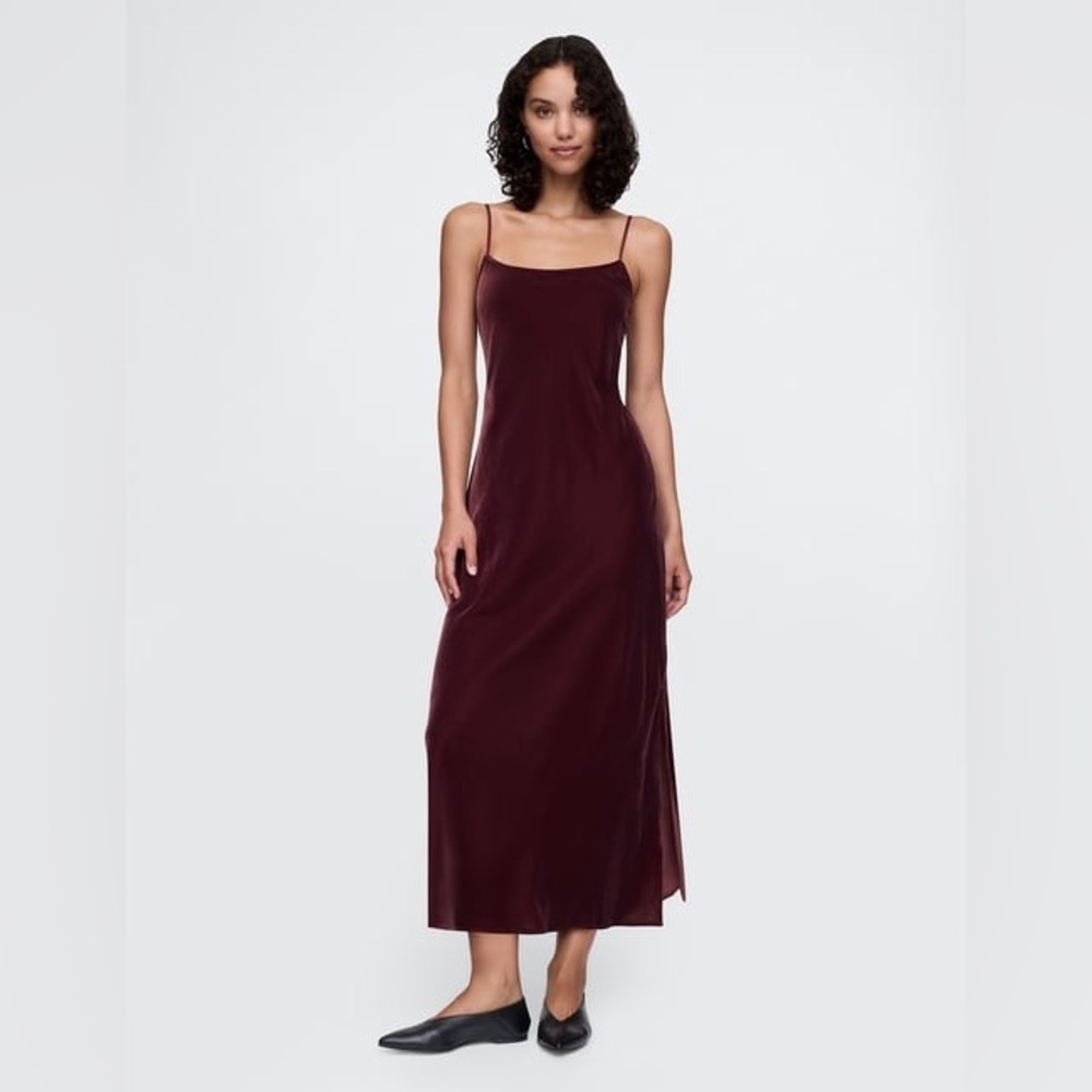 Gap Velvet Maxi Dress